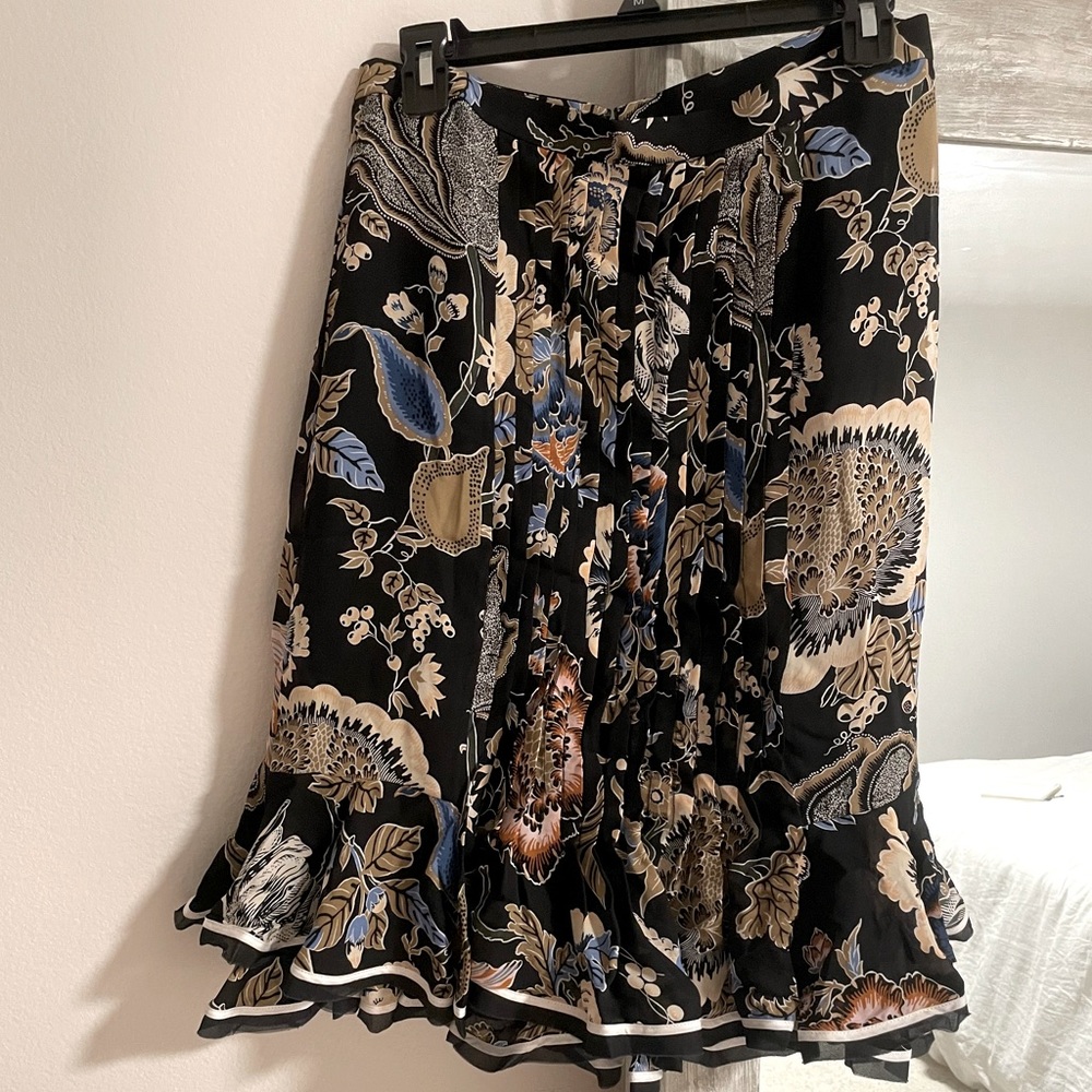 Tory Burch Louisa Silk Skirt size 6